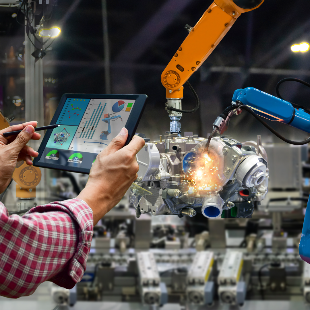 SMT line digitization — connected factory production monitoring